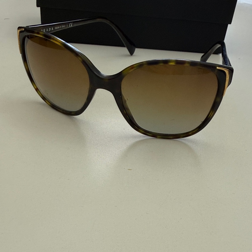 Prada Brown Gradient Sunglasses - Picture 2 of 5
